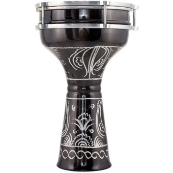Meinl HE-124 - Darbuka de 8" din aluminiu, gravată manual stil turcesc #7