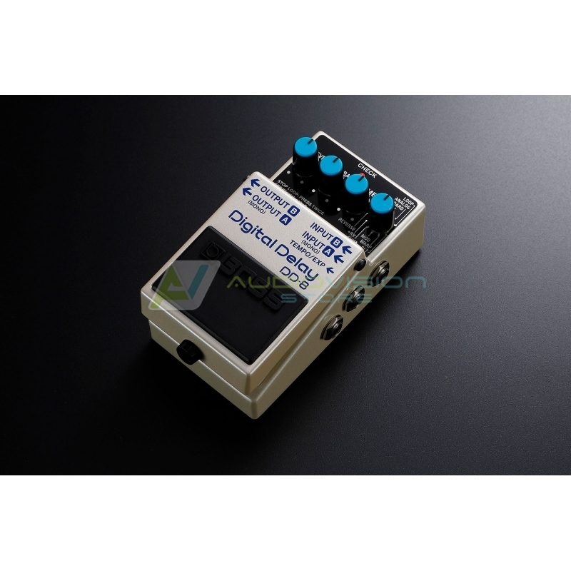 Boss DD-8 - Pedală delay digital stereo true bypass cu 11 moduri