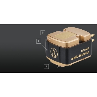 Audio-Technica AT33xMLD - Cartuș stereo cu bobină mobilă dublă/ Microlinear nude #5