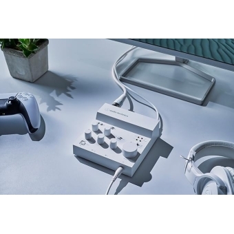 Audio Technica AT-UMX3WH - Mixer audio USB pentru streaming live/ Alb #8