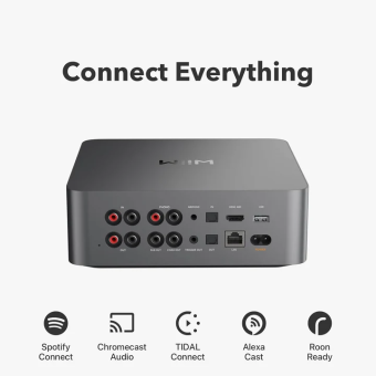 WiiM Ultra AMP - Amplificator integrat Wi-Fi 6, Bluetooth 5.3, tehnologie PFFB, 2 x 100W/ Space gray #16