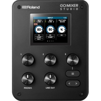 Roland GO:MIXER STUDIO - Mixer/ Interfață Audio portabila pentru smartphone si tableta