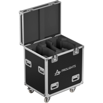Prolights Fclastrap500ltip - Flight case pentru 2 x Moving head Astra Profile500LTIP