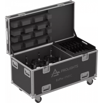 Prolights Fcleclparipm - Flightcase compartiment pentru 6 piese din seria ECLPARIPM