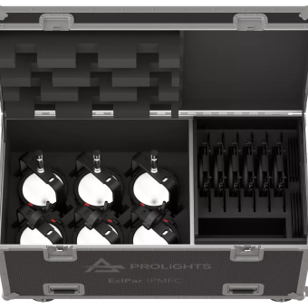 Prolights Fcleclparipm - Flightcase compartiment pentru 6 piese din seria ECLPARIPM #5