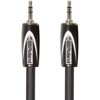 Roland RCC-10-3535 - Cablu de interconectare stereo TRS 3.5mm de 1/8" balansat 10 ft./3 metri