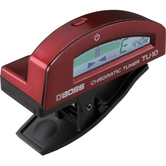 Boss TU-10-BK - Tuner/ Acordor cromatic pentru chitară și bas de tip clip-on/ Negru #3