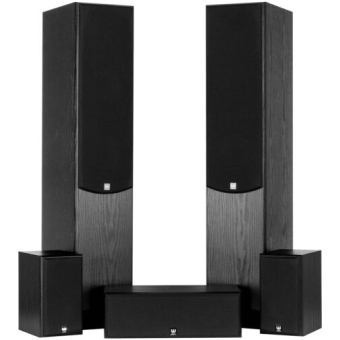 Wilson Cinematic 5.0 - Set de boxe home theater fiabile, cu aspect clasic/ Negru #2