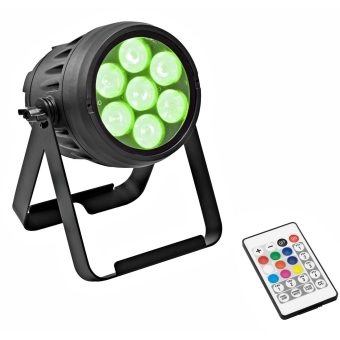 EUROLITE LED IP PAR 7x15W RGBL spot