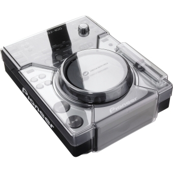 Capac de protecție premium Decksaver din policarbonat, anti-praf și lichide, pentru Pioneer DJ CDJ-400