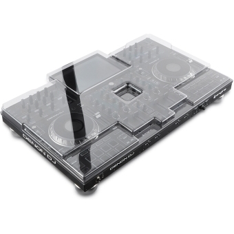 Capac de protecție premium Decksaver din policarbonat, anti-praf și lichide, pentru Denon DJ Prime 4 / Prime 4+