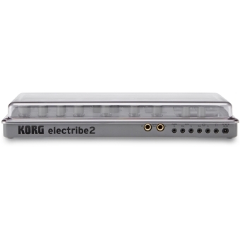 Capac de protecție premium Decksaver din policarbonat, anti-praf și lichide, pentru Korg Electribe 2 / Korg Sampler #3