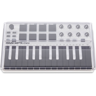 Capac de protecție premium Decksaver din policarbonat, anti-praf și lichide, pentru Akai Professional MPK Mini MK2 #2