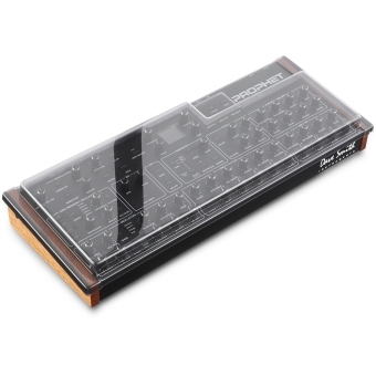 Capac de protecție premium Decksaver din policarbonat, anti-praf și lichide, pentru Sequential Prophet REV2 (8 & 16 Voices)