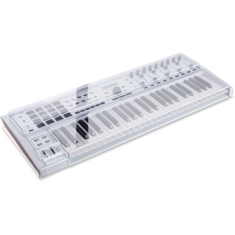 Capac de protecție premium Decksaver din policarbonat, anti-praf și lichide, pentru Arturia Keylab 49 MK2