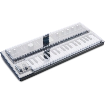 Capac de protecție premium Decksaver din policarbonat, anti-praf și lichide, pentru Korg Microkorg 2