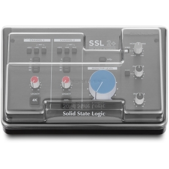Capac de protecție premium Decksaver din policarbonat, anti-praf și lichide, pentru Solid State Logic SSL 2 / SSL 2+ #3