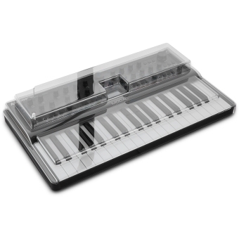 Capac de protecție premium Decksaver din policarbonat, anti-praf și lichide, pentru Modal Electronics Argon 8 / Cobalt 8 (37 Key)