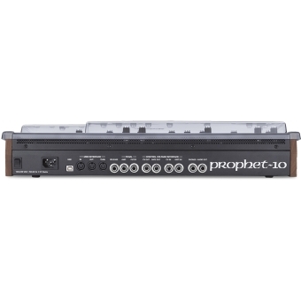 Capac de protecție premium Decksaver din policarbonat, anti-praf și lichide, pentru Sequential Prophet 5 & 10 Desktop #5