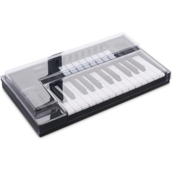 Capac de protecție premium Decksaver din policarbonat, anti-praf și lichide, pentru Novation Launchkey 25 MK4