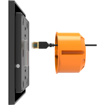 AUDAC RIVEA-M/B - Interfata de control configurabila AUDAC Touch™ de 7" cu finisaj anti-amprentă/ Negru #6