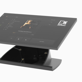 AUDAC RIVEA-L/B - Interfata de control configurabila AUDAC Touch™ de 10" cu finisaj anti-amprentă/ Negru #13