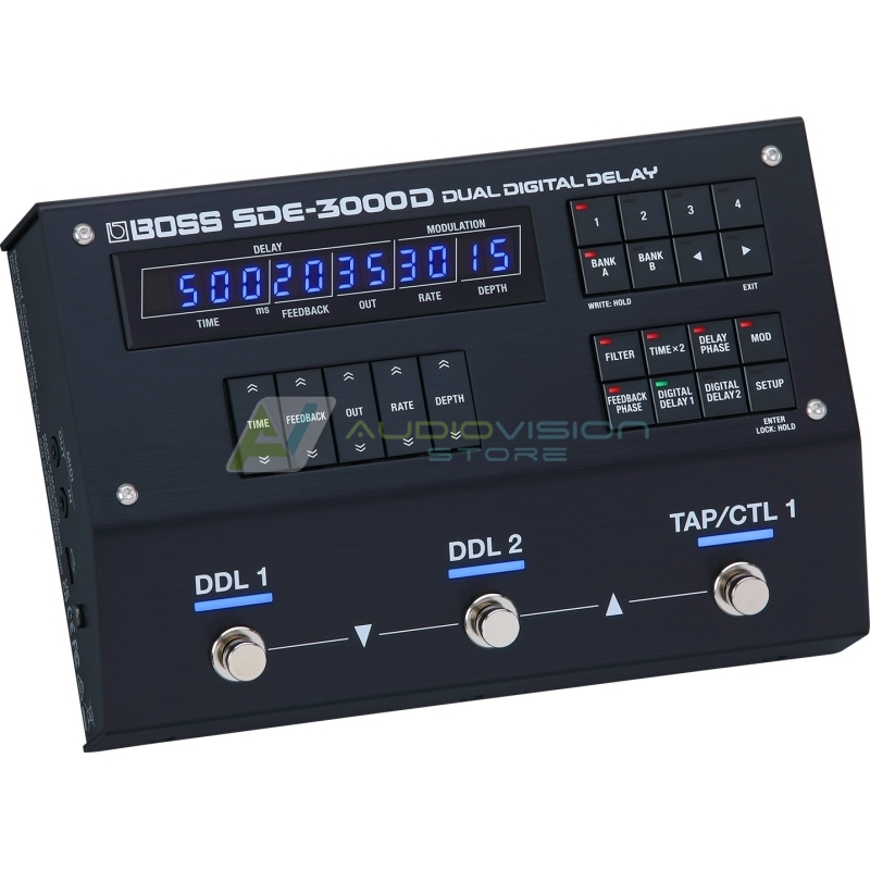 BOSS SDE-3000D 新品同様 Boss SDE-3000D Dual Digital Delay - Pedala compacta floor-based