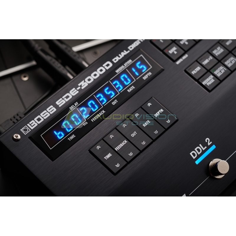 Boss SDE-3000D Dual Digital Delay - Pedala compacta floor-based
