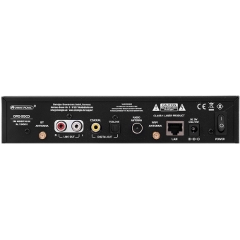 OMNITRONIC DRS-95CD Internet Radio with DAB+, Bluetooth and CD Player #3