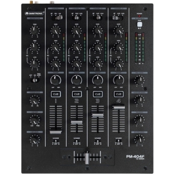 OMNITRONIC PM-404F 4-channel DJ Mixer with Filter and Bluetooth #9