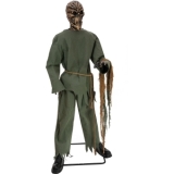 EUROPALMS Halloween Figure Alien Zombie, animated, 190cm