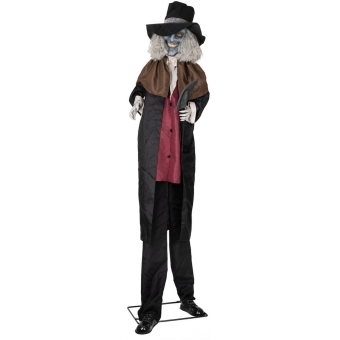 EUROPALMS Halloween Figure Gravedigger, animated, 235 - 265cm #2