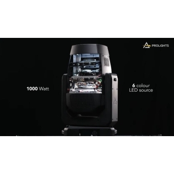 PROLIGHTS Muse Fresnel70CT+ Moving head Fresnel LED 1000W cu lentilă Fresnel 200 mm, zoom 10°-60°, CRI 99, framing, iris și până la 29.000 lm #5