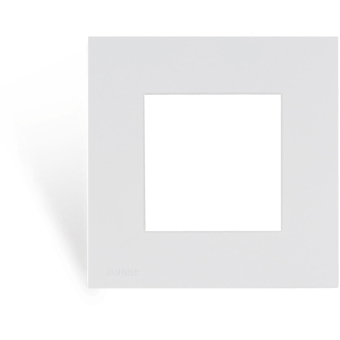 CF45SI/W - Cover frame single 45 x 45 mm - White version