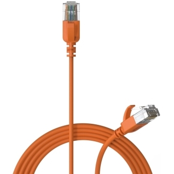CSD560OR/1 - Slimline networking cable - CAT6A RJ45 - RJ45 U/UTP - Orange version - 1 meter #2