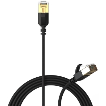 CSD570B/1.5 - Slimline networking cable - CAT7 RJ45 - RJ45 U/FTP - Black version - 1.5 meter #4