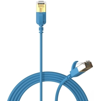 CSD570BU/0.15 - Slimline networking cable - CAT7 RJ45 - RJ45 U/FTP - Blue version - 0.15 meter #2