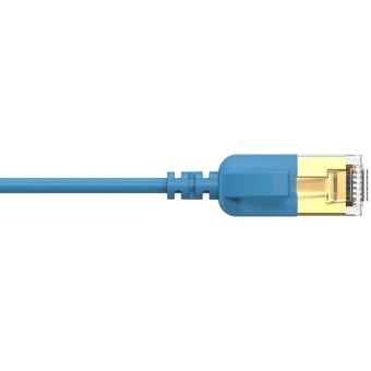CSD570BU/0.5 - Slimline networking cable - CAT7 RJ45 - RJ45 U/FTP - Blue version - 0.5 meter