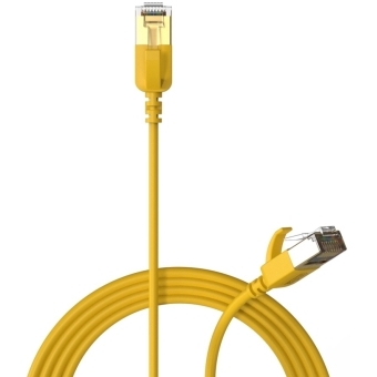 CSD570Y/0.3 - Slimline networking cable - CAT7 RJ45 - RJ45 U/FTP - Yellow version - 0.3 meter #2