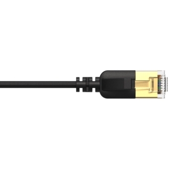 CSD575B/2 - Slimline networking cable - CAT7 RJ45 - RJ45 S/FTP - Black version - 2 meter