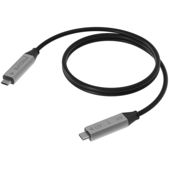 CSD650A/15 - USB Type-C - USB Type-C - USB 3.2 GEN 1 (5 GBPS) - 4K@60Hz - 20V/3A/60W Active Optical - Black version - 15 meter