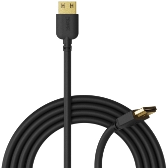 CSV220IB/5 - Slimline video cable - HDMI 2.0 HDMI A male - HDMI A male - HighFlex™ - Black 'improved' version - 5 meter #2