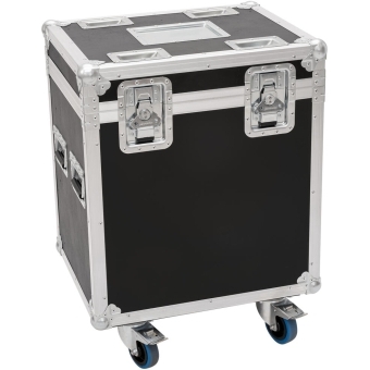 ROADINGER Flightcase HIGHLINE 2x LED IP TMH-S250/B250, with wheels #2