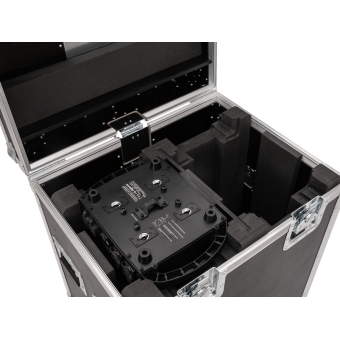 ROADINGER Flightcase HIGHLINE 2x LED IP TMH-S250/B250, with wheels #5