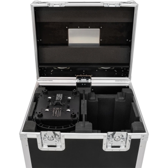 ROADINGER Flightcase HIGHLINE 2x LED IP TMH-S250/B250, with wheels #6