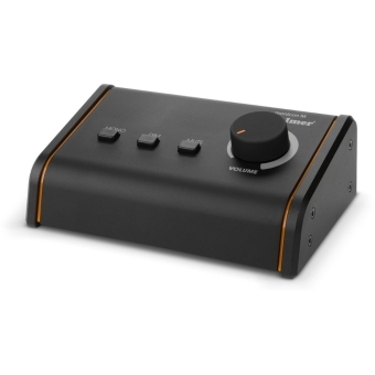 Palmer MONICON M G2, controller pasiv de monitorizare audio cu intrări XLR/TRS și AUX 3,5 mm, ieșiri balansate XLR și control precis al volumului