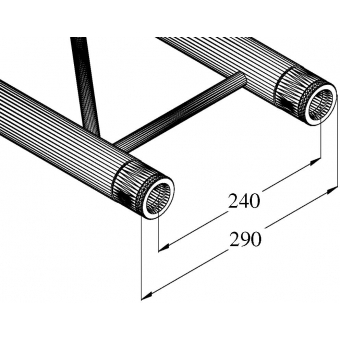 ALUTRUSS BILOCK BQ2-2500 2-way Cross Beam #2
