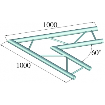 ALUTRUSS BILOCK BQ2-PAC20H 2-way Corner 60° #2