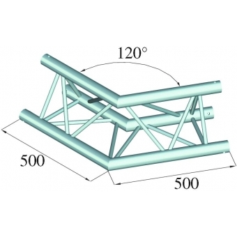 ALUTRUSS TRILOCK E-GL33 C-22 2-way Corner 120° #2