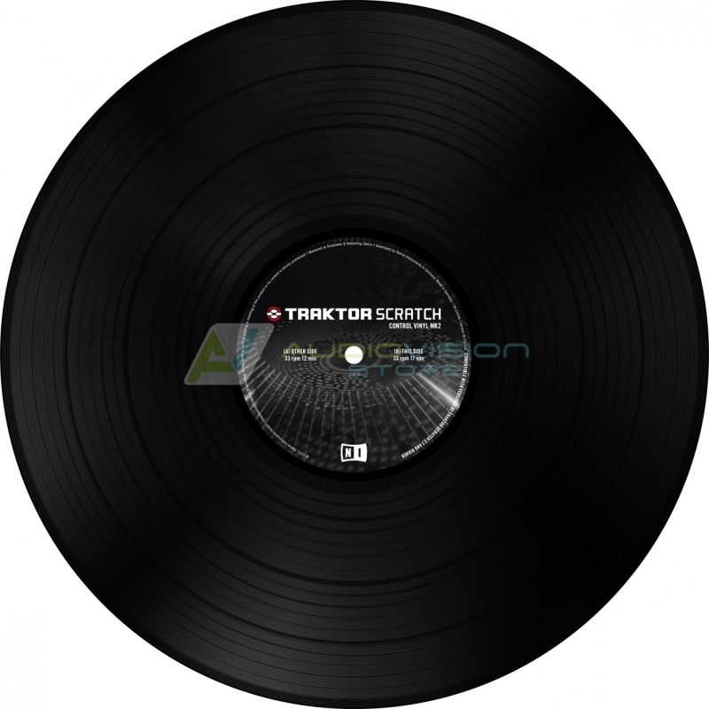 DJ機材 TRAKTOR Scratch Control Vinyl MK2 Traktor Scratch Control Vinyl Mk2 | AudioVision.ro